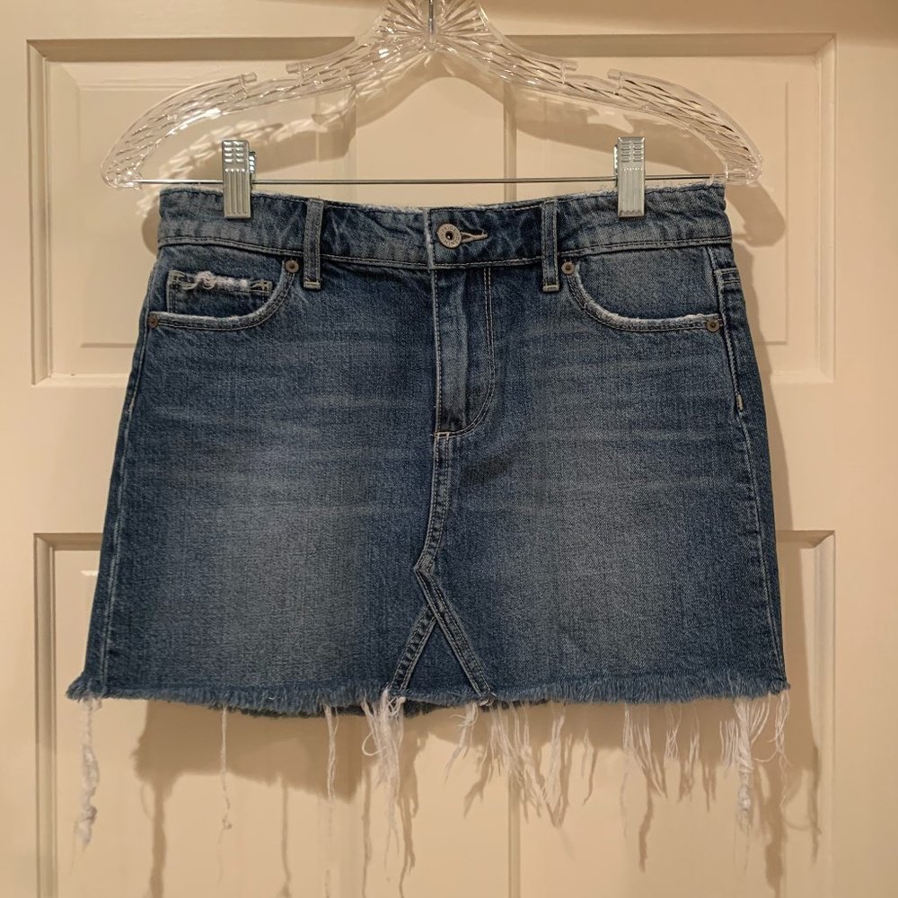 Paige Denim Mini Skirt